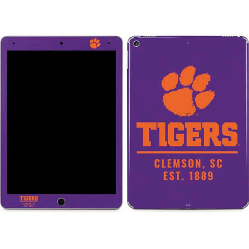 Clemson University Tigers Est 1889 iPad Skins